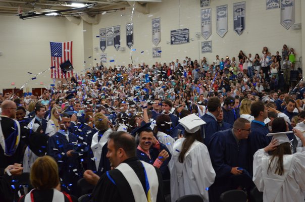 Eastport South Manor Graduates 292 Friday Night - 27 East