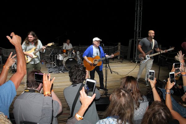 Paul Simon at the 2018 Montauk Music Festival.  PRESS FILE