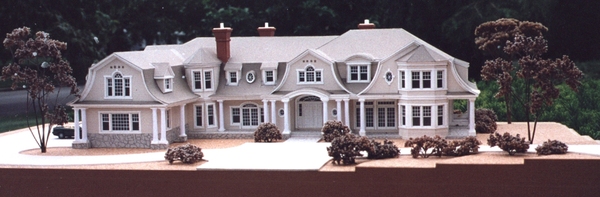 Model of a residence designed by Gary Gallagher COURTESY GARY LAWRANCE