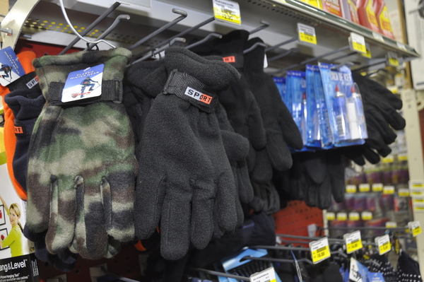 Gloves are a necessity during the wintertime.