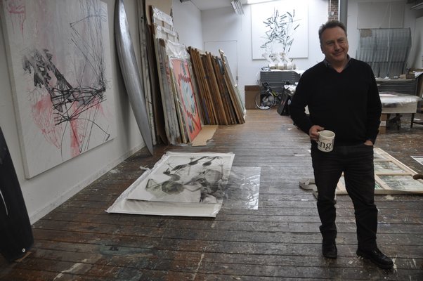 Artist Steve Miller has launched a line of surfboards, clothing and even art books that complement his large-scale work. MICHELLE TRAURING