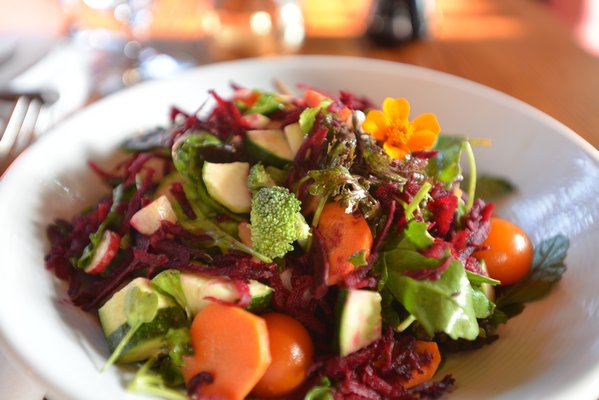 The Make Your Own Salad at Fresh Hamptons. ALEX GOETZFRIED