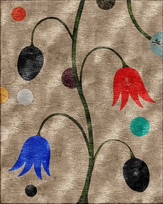A rendering of the "art rug" by Kryn Olson. COURTESY CUSTOM COOL RUGS