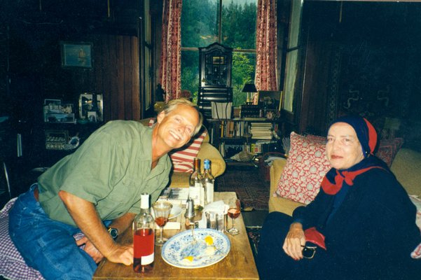 Bouvier Beale with Little Edie. COURTESY EVA AND BOUVIER BEALE COURTESY EVA AND BOUVIER BEALE