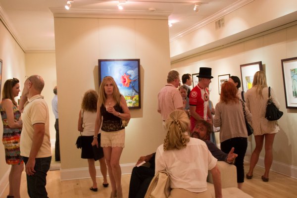 ‘The Drawn Blank Series’ exhibit at Mark Borghi Fine Art in Bridgehampton casts light on the creative world of Bob Dylan from 1989-1992. MAGGY KILROY
