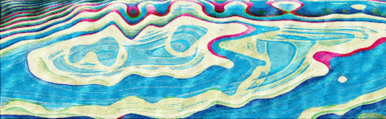 A rendering of the "art rug" by Warren Padula. COURTESY CUSTOM COOL RUGS