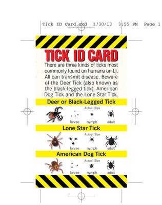 Tick Id Card
