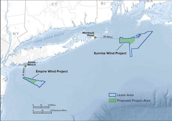 Orsted Wins Bid From New York State For Large New Wind Farm Off Montauk ...