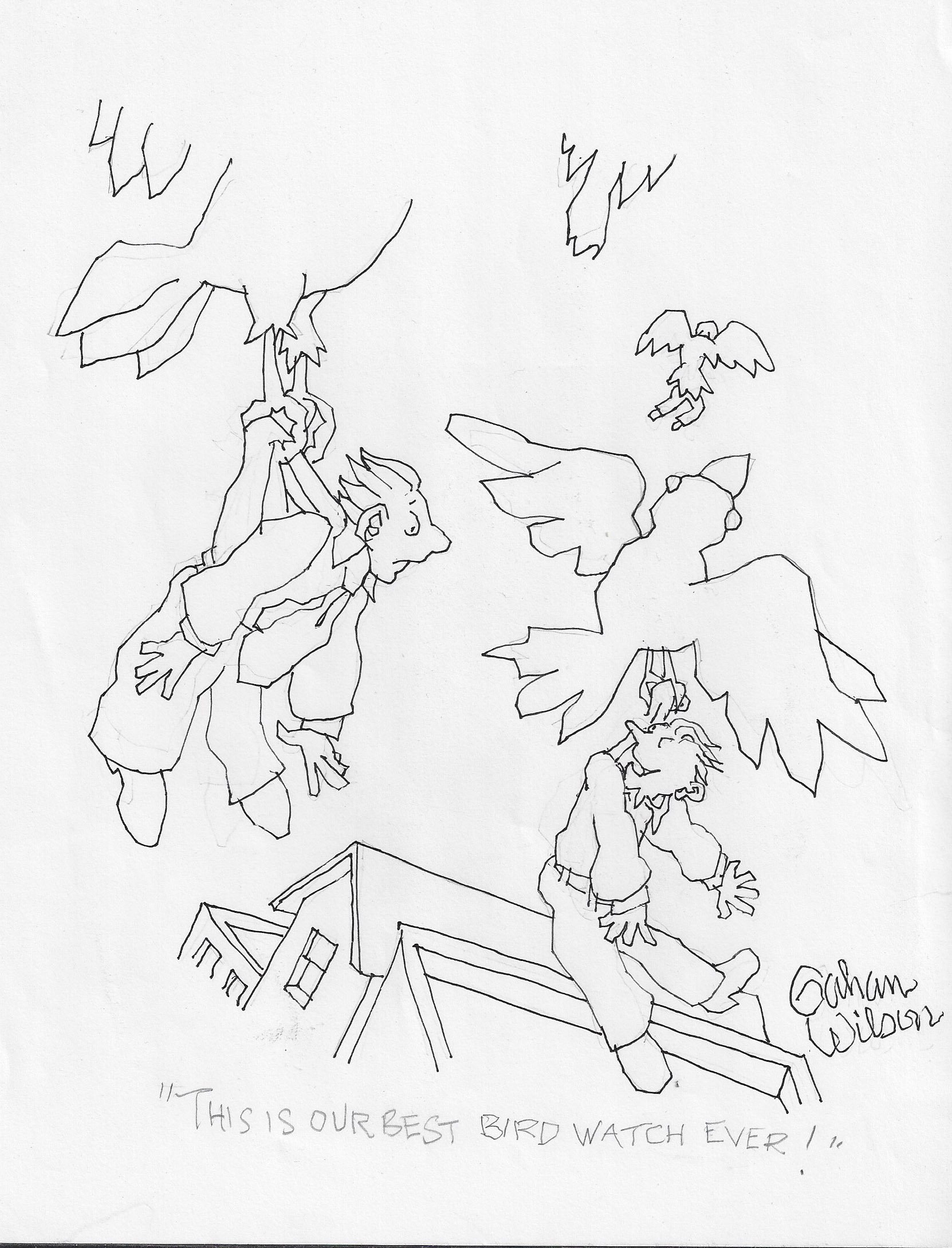 A Gahan Wilson cartoon.
