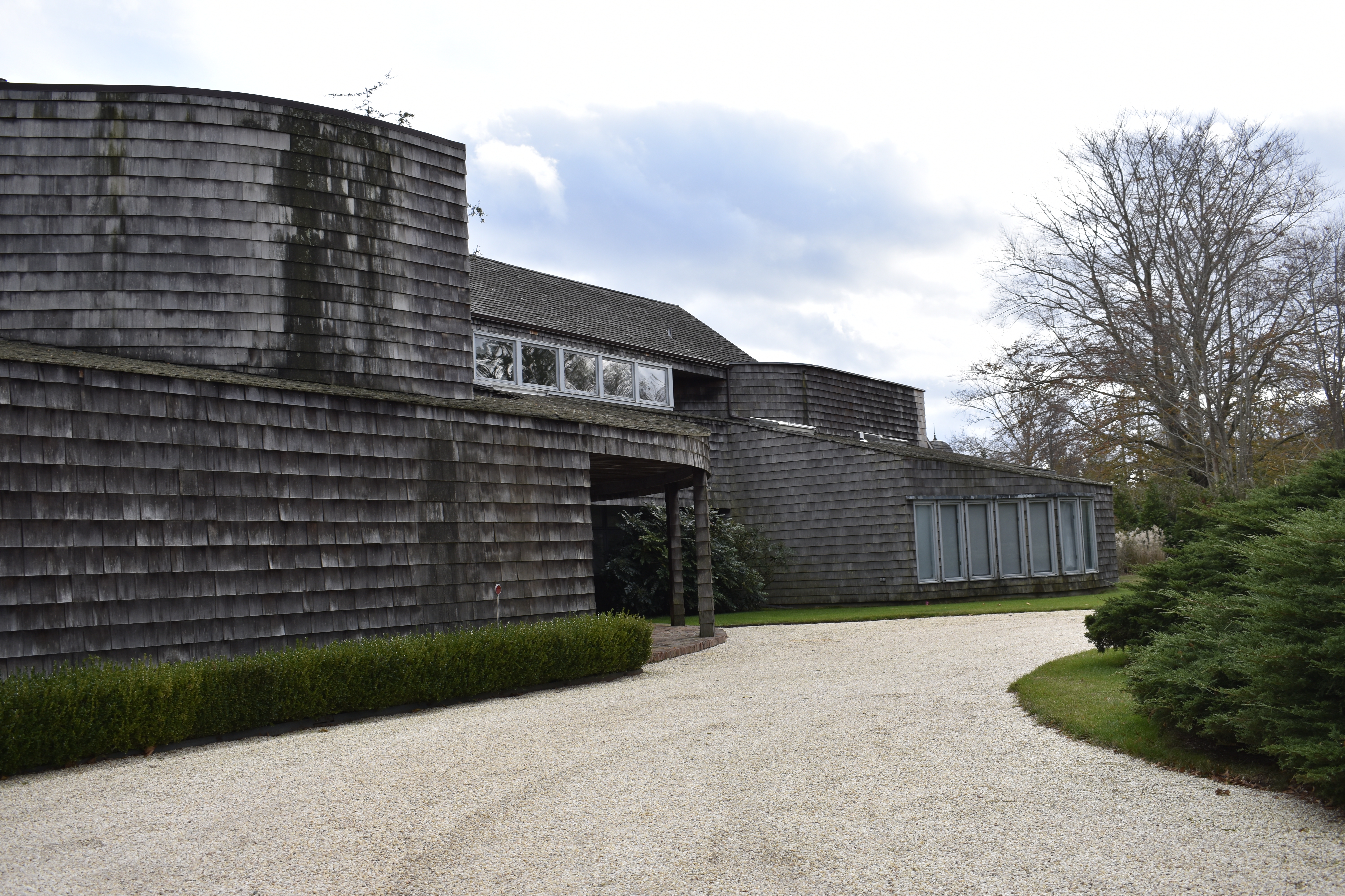 Featured on the East Hampton Historical Society House Tour, this home was designed by famed architect Robert A.M. Stern. BRENDAN J. O'REILLY