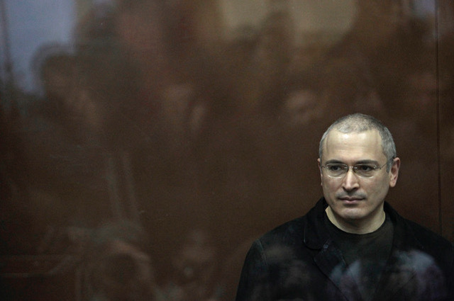 A still frame of Mikhail Khordorkovsky from Alex Gibney's documentary 