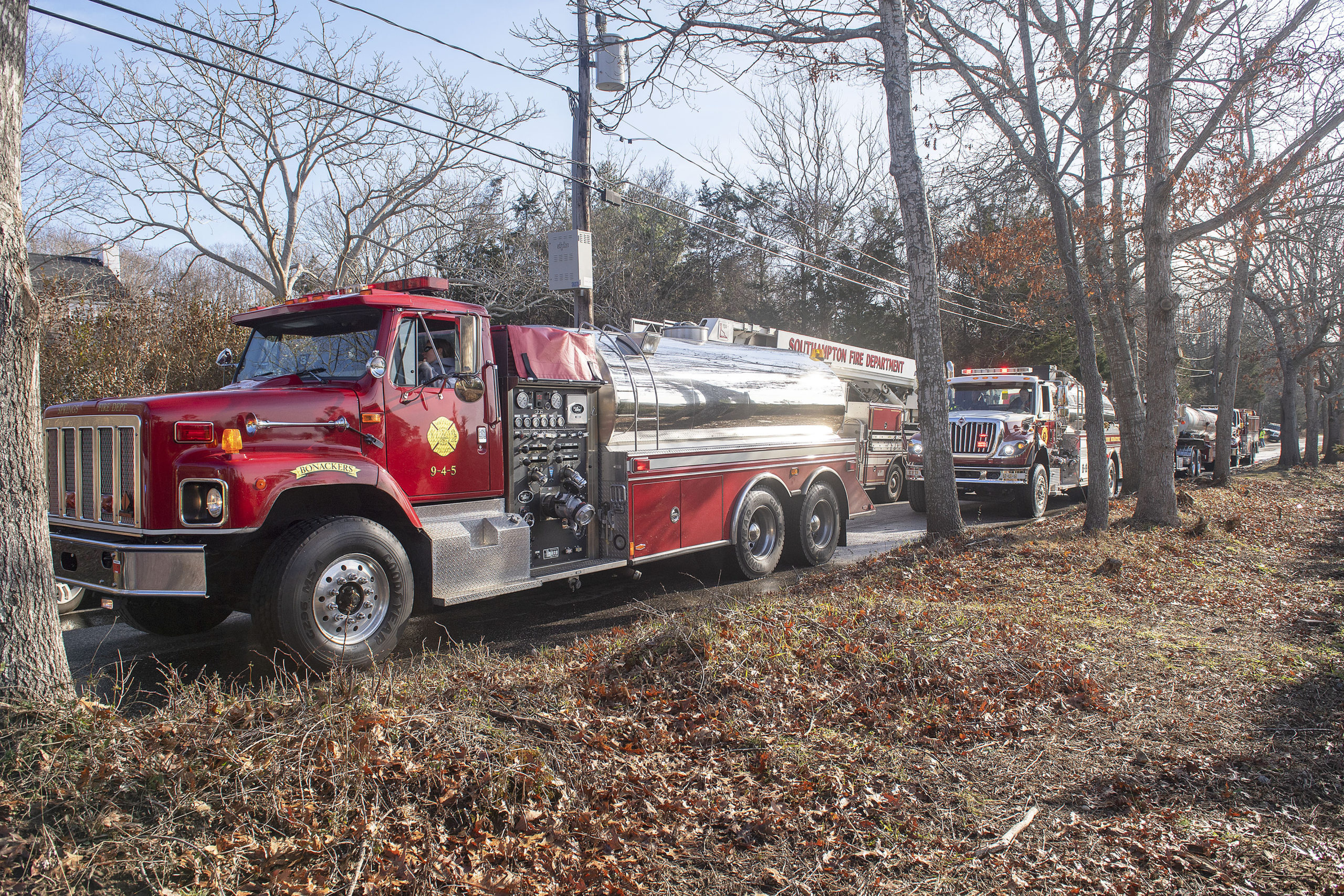 Officials Eye Gas Fireplace As Origin Of Hearst Mansion Fire In Water