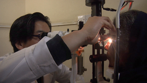 Dr. Teng post-examination of 
