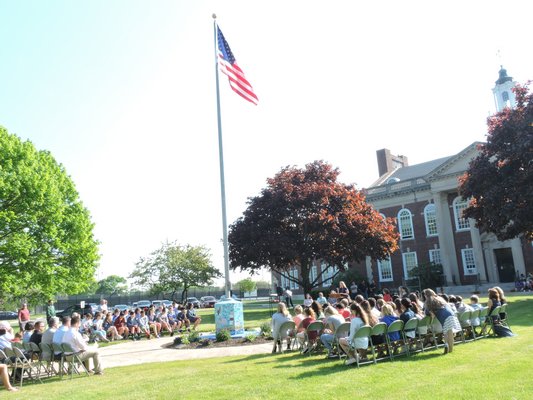 Westhampton Beach Middle School Rededicates 9/11 Memorial - 27 East