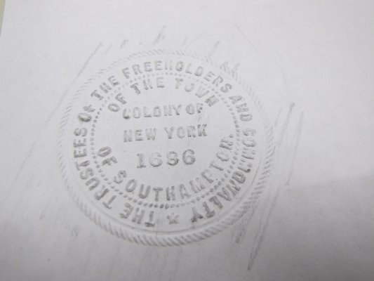  various seals were used to official stamp or 