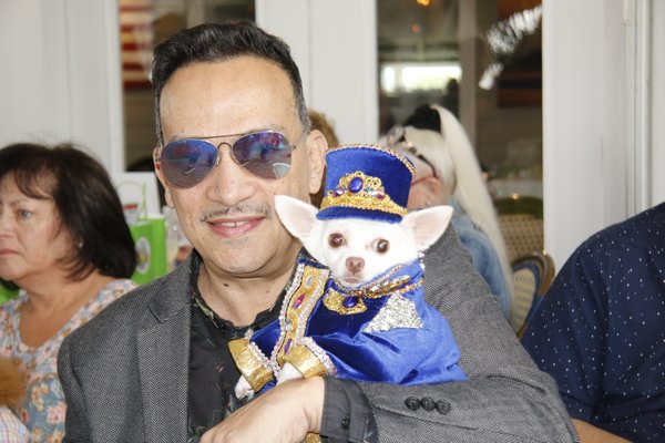 Anthony Rubio and Kimba.