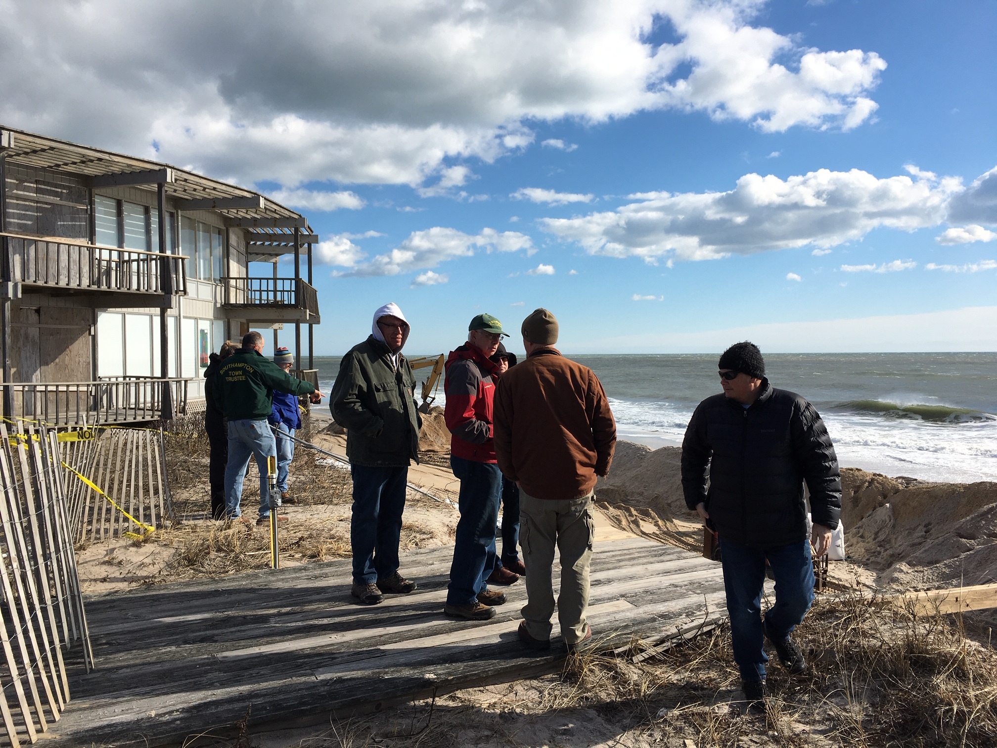 Southampton Town Trustees Tour Coastal Spots With Expert Coastal 