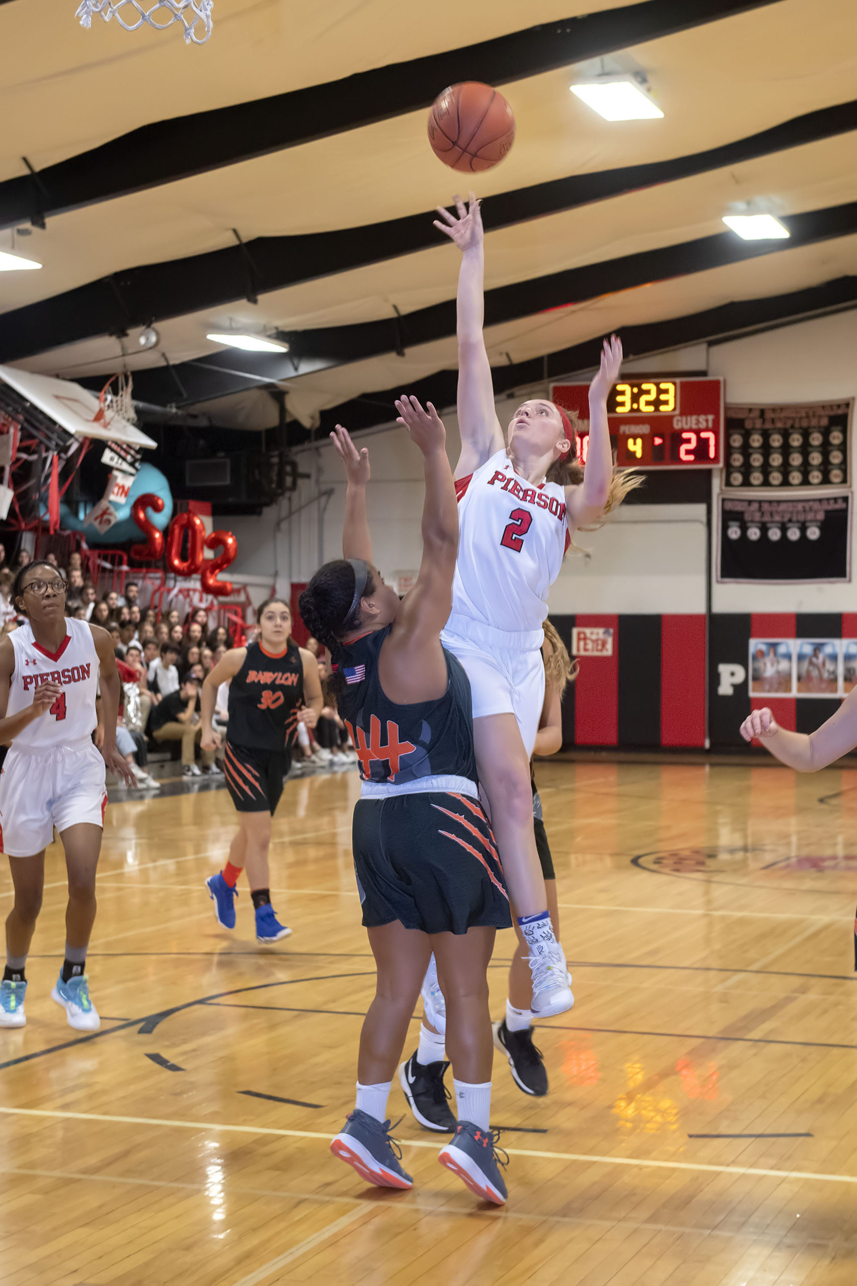 Pierson Girls, Boys Basketball Teams Send Large Spirit Night Crowd Home ...