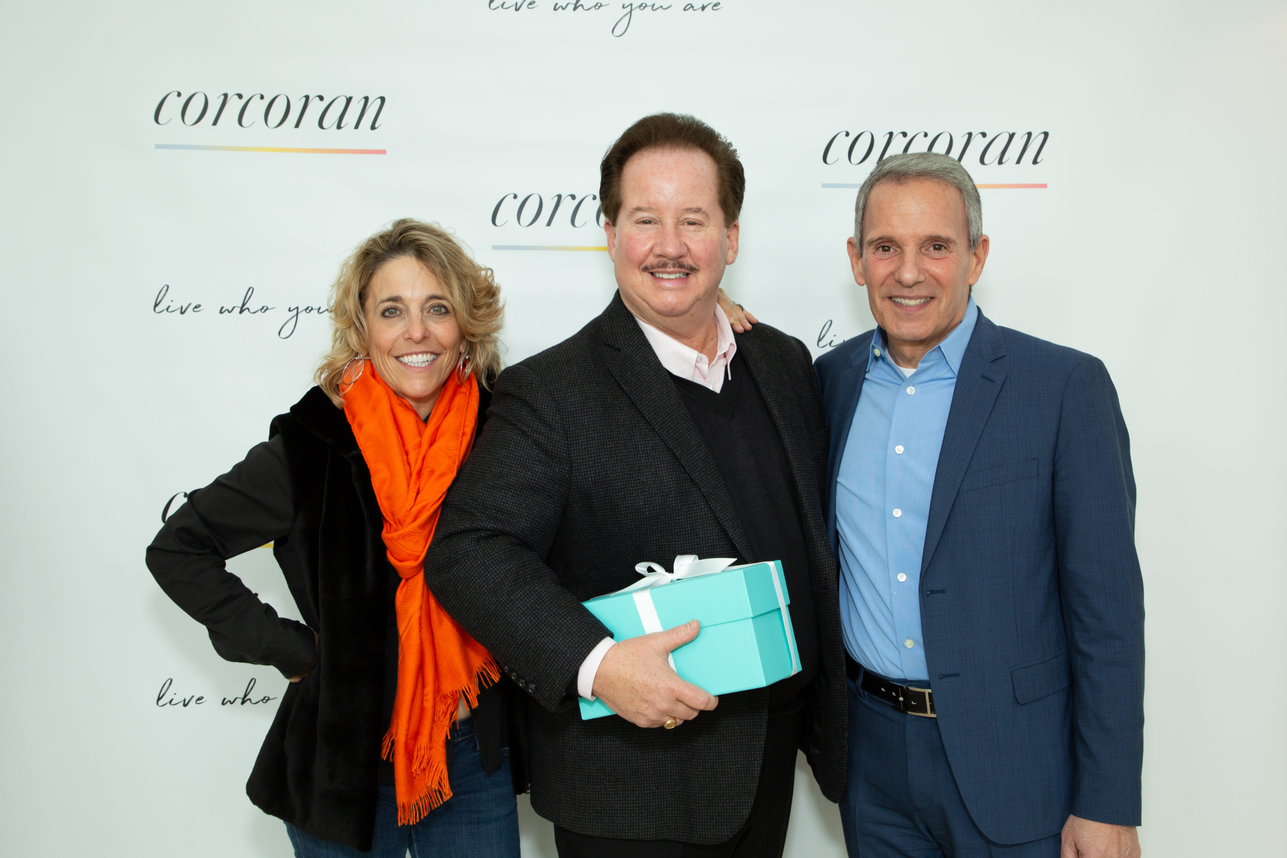 Pamela Liebman, Tim Davis and Ernie Cervi. COURTESY CORCORAN