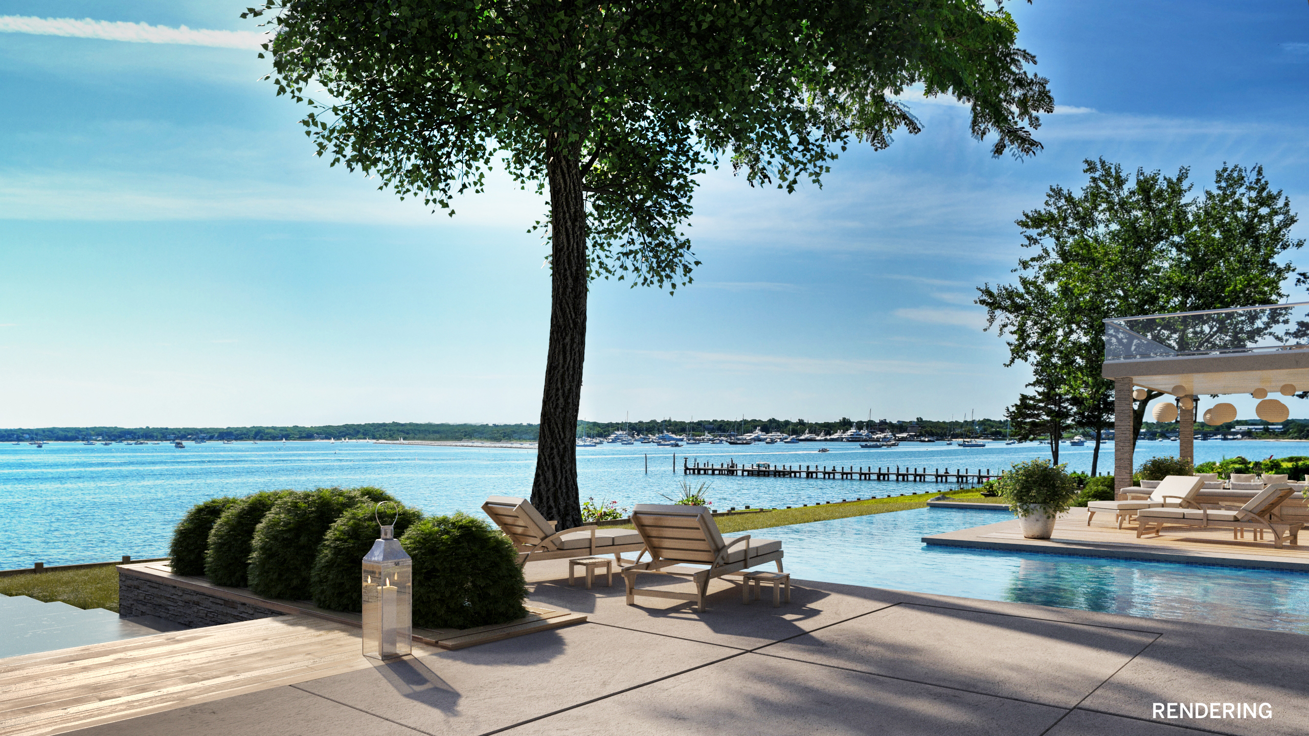 Renderings of a potentional new build at 24 East Harbor Drive.