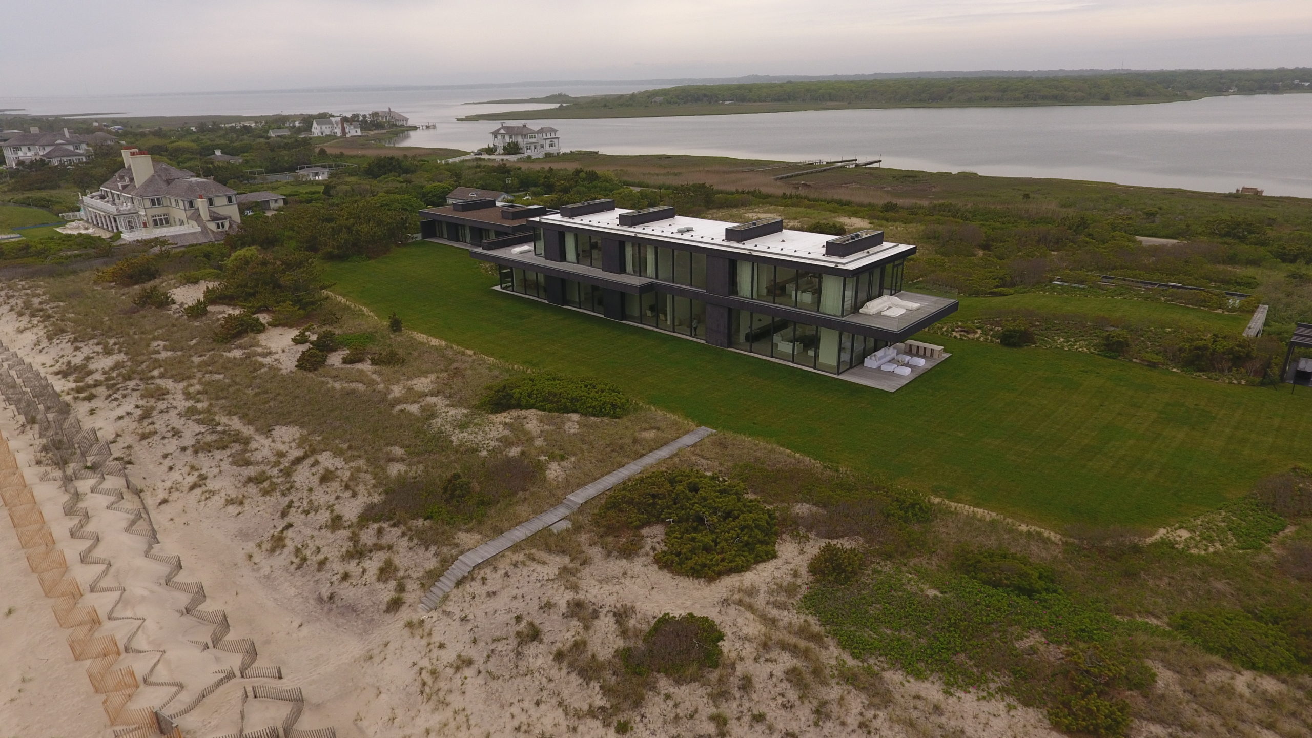 Calvin Klein sold his Southampton Village oceanfront estate in March for $84 million.