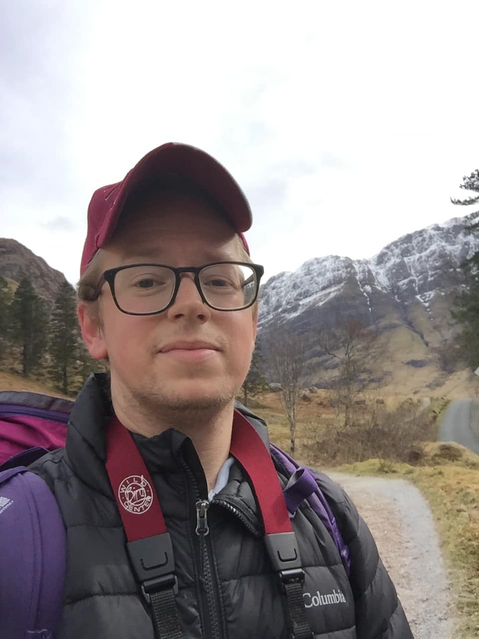 A scene from Glencoe, Scotland, not far from where Sag Harbor native Ben Lindstrom-Ives is sheltering in place during the COVID-19 pandemic.