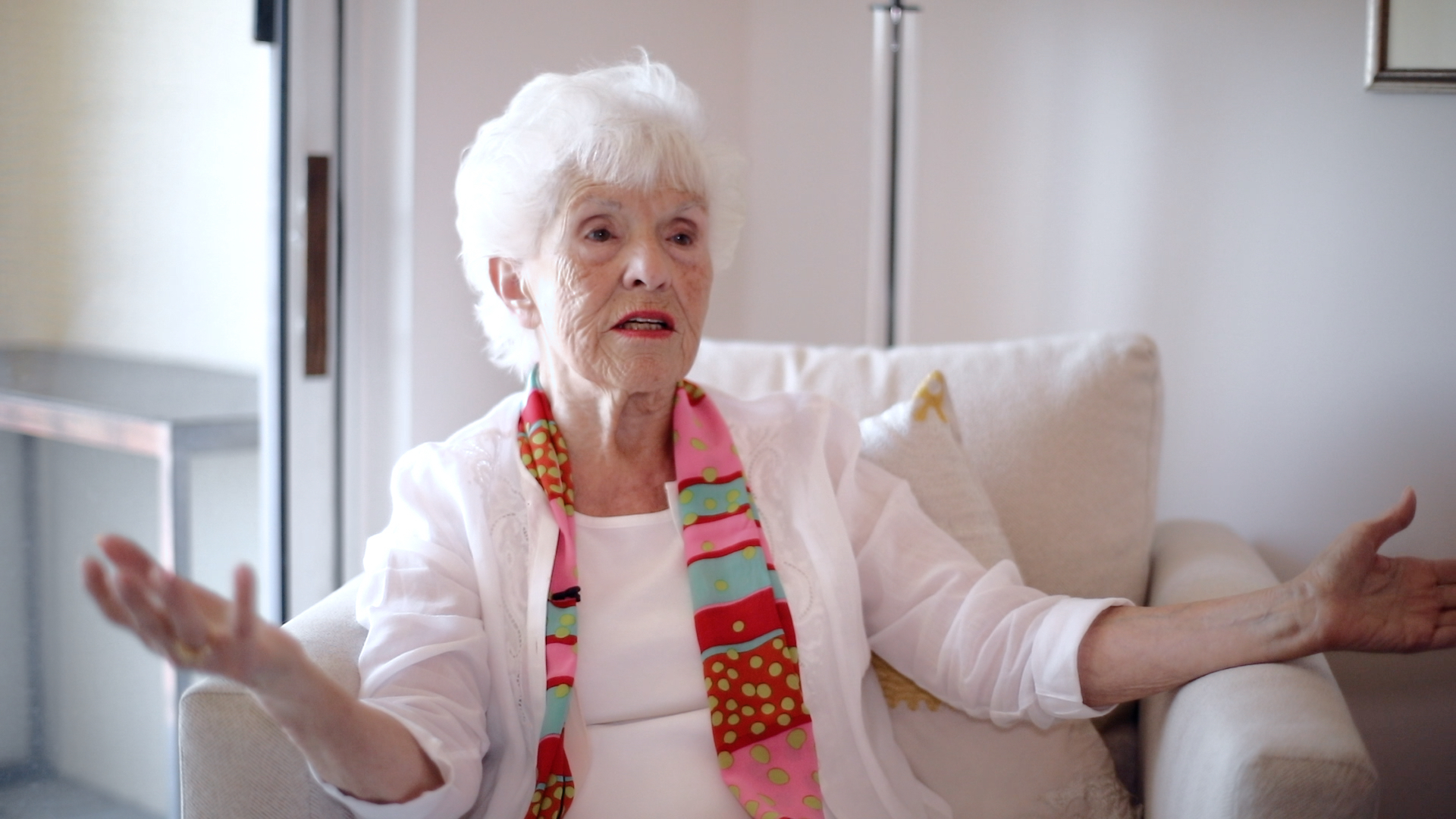 Maria, a subject in Robin Leacock's documentary 
