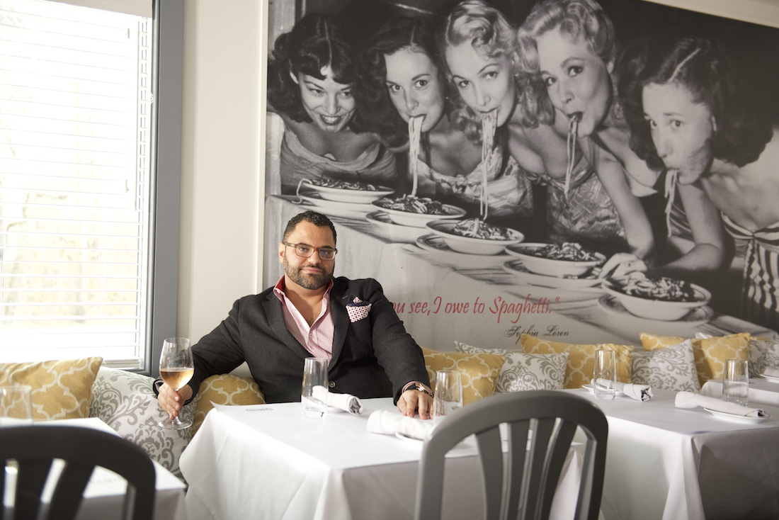 Salvatore Biundo, the owner of Centro Trattoria & Bar.