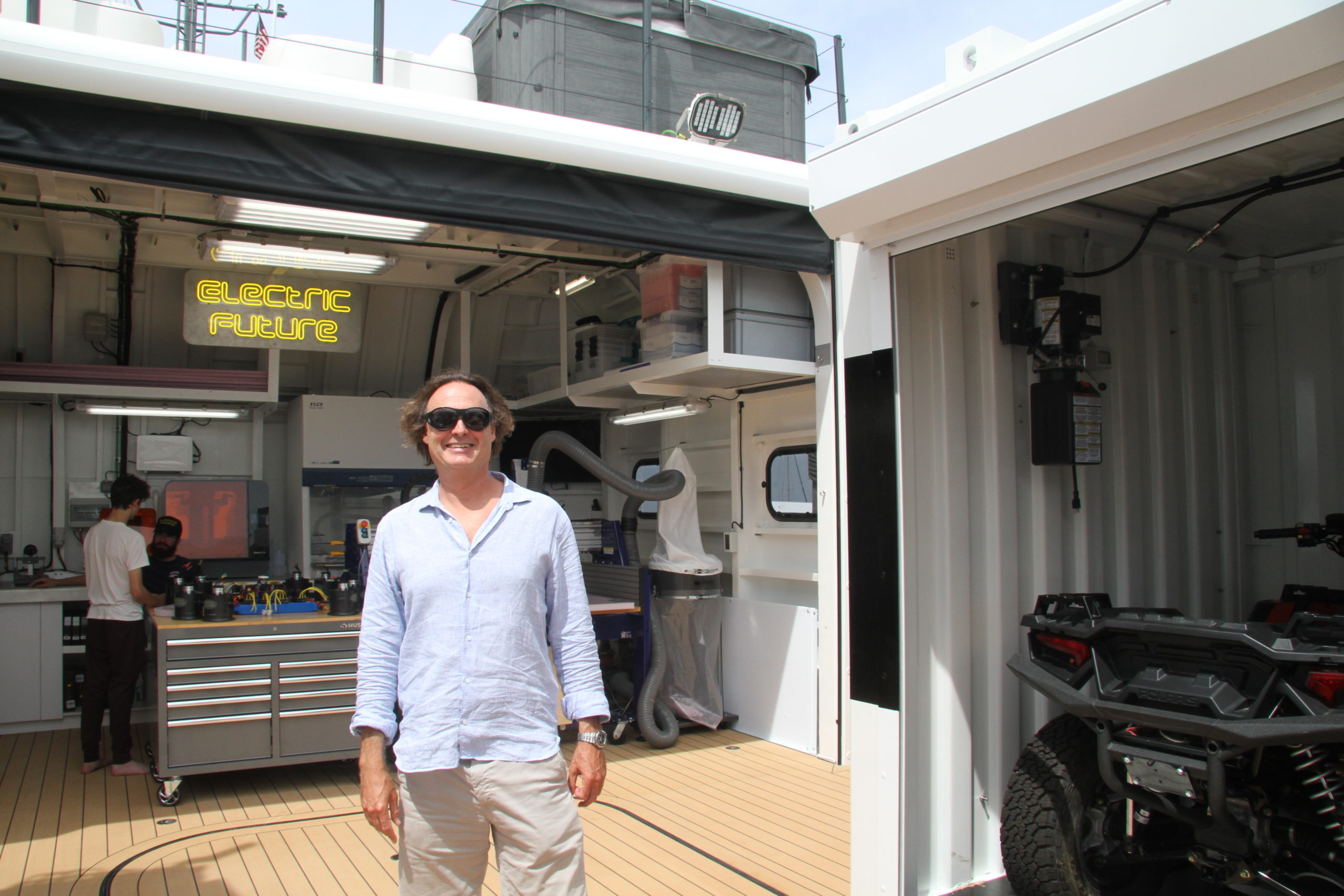 Jonathan Rothberg, owner of the Gene Chaser, said the 180-foot 