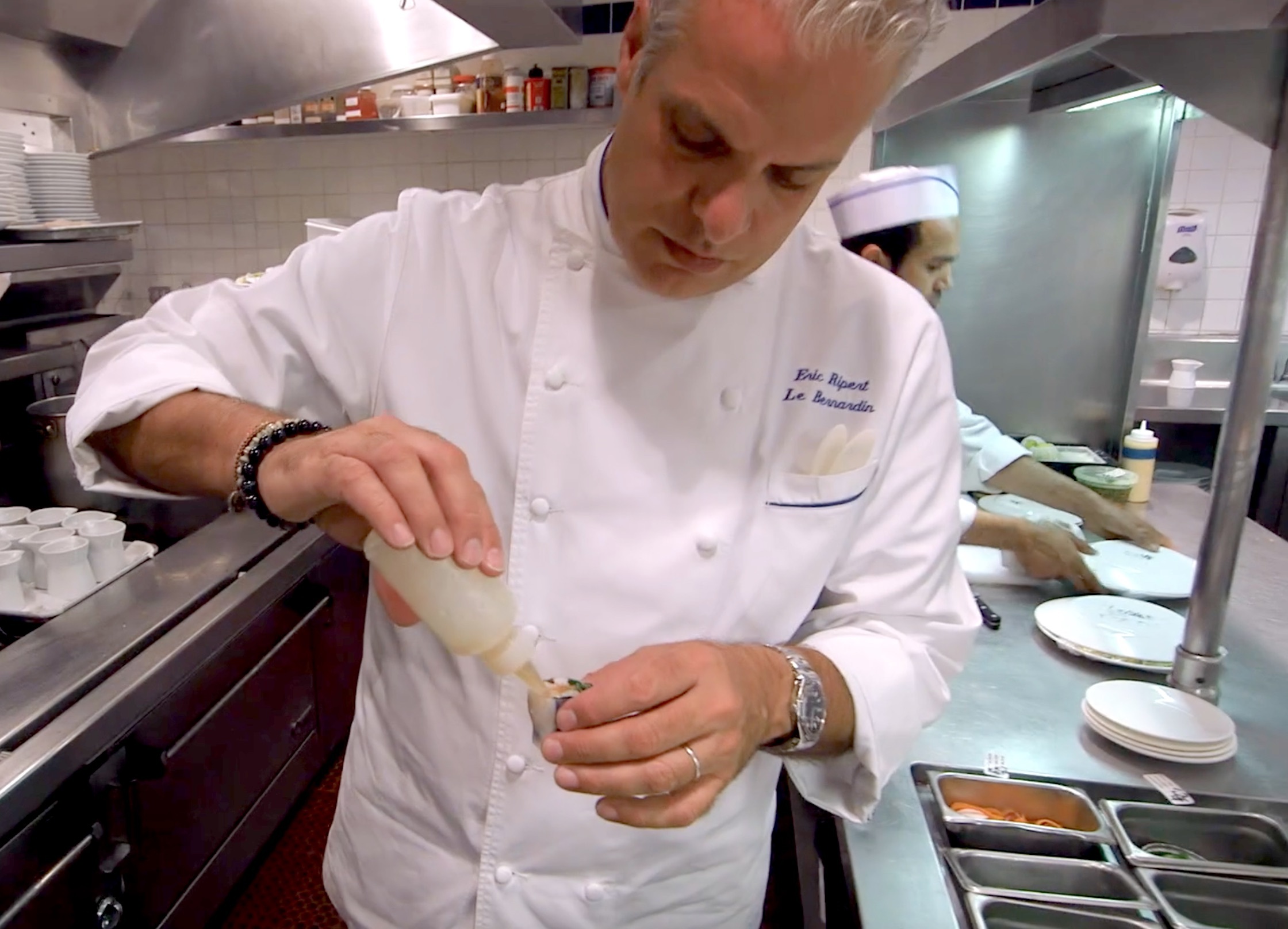 Chef Eric Ripert in the documentary 