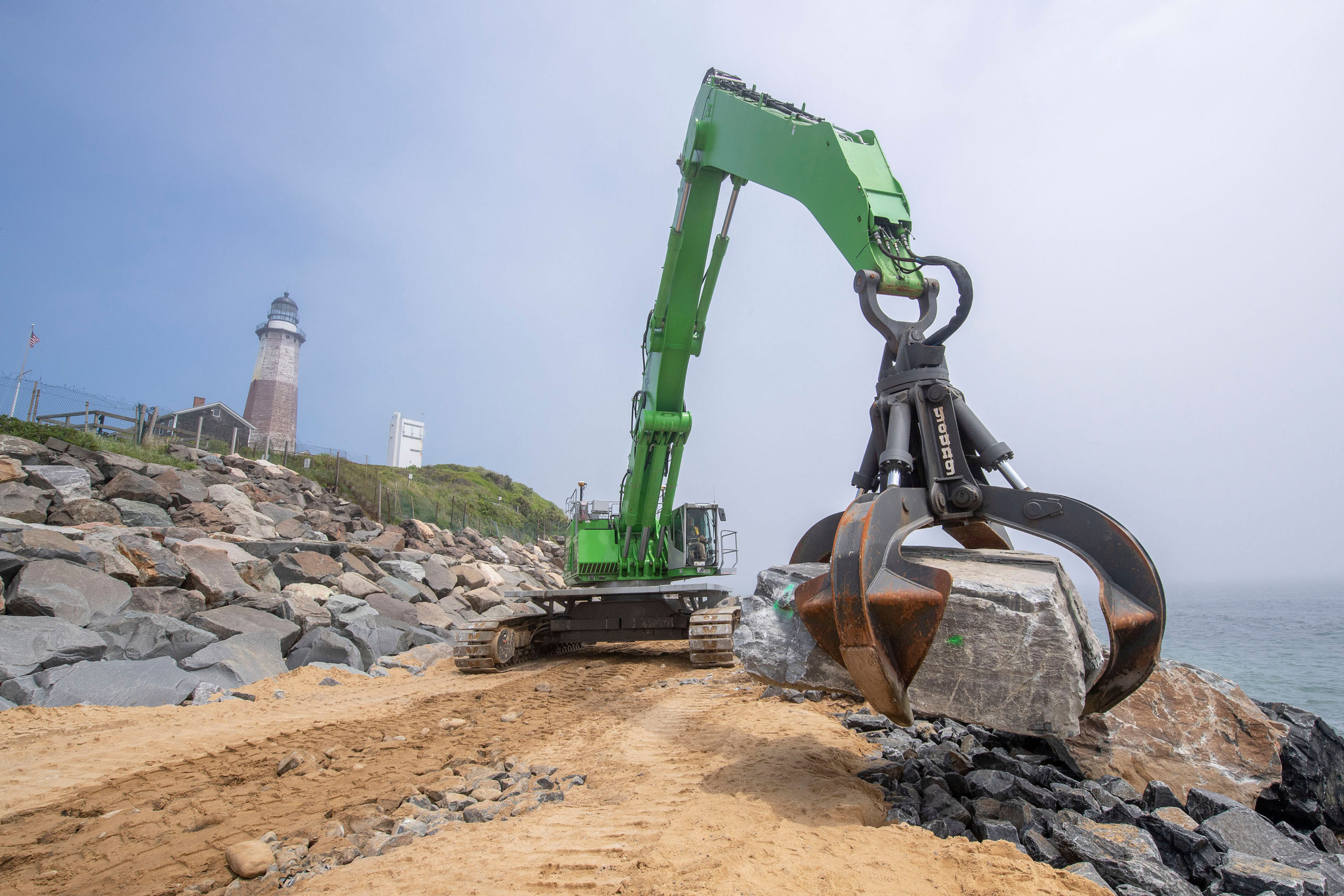 Montauk Lighthouse Protection Project Gets Underway 27 East