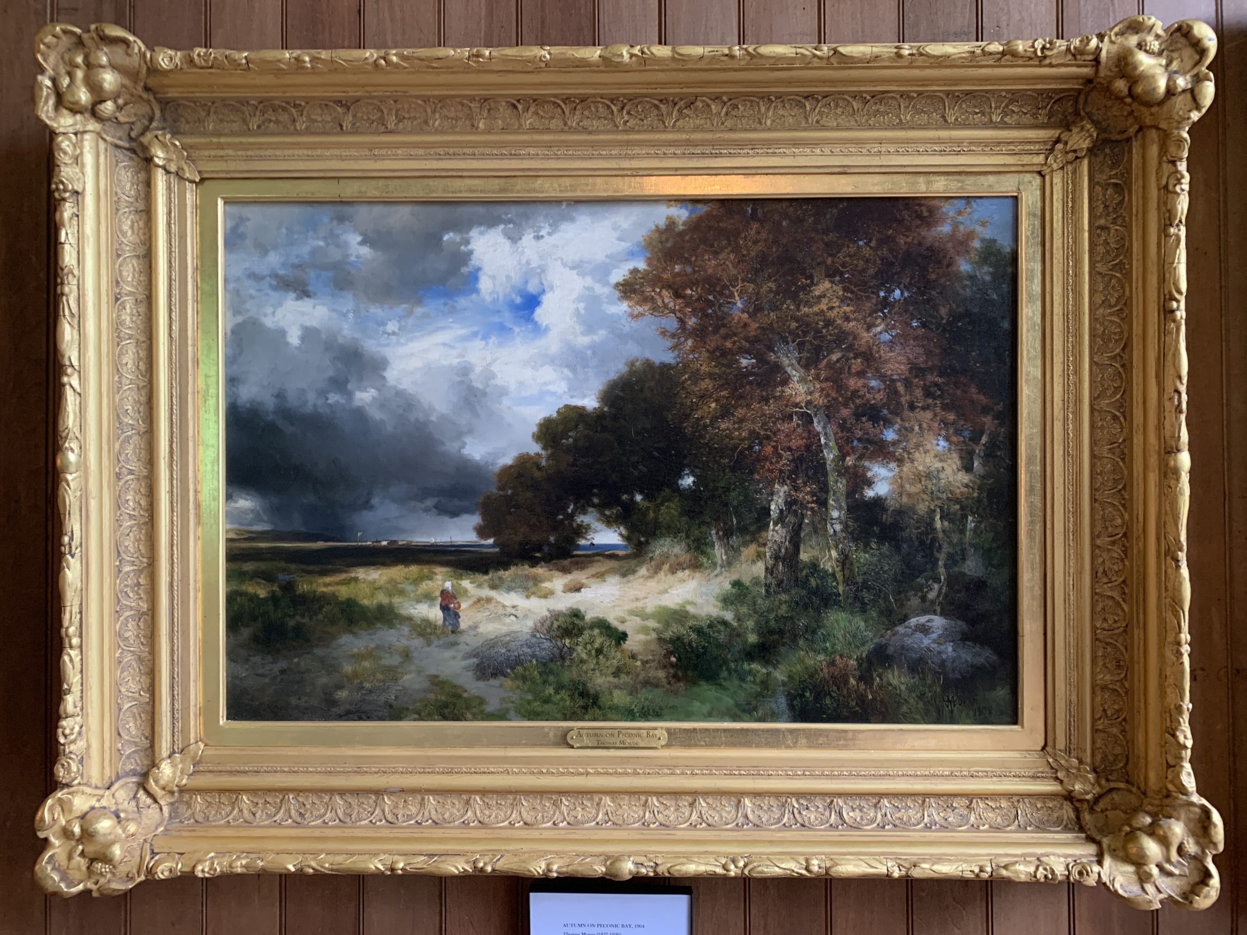 A Trio Of Morans Inspired By The Sea 27 East   Autumn On Peconic Bay Thomas Moran 1904 Scaled 