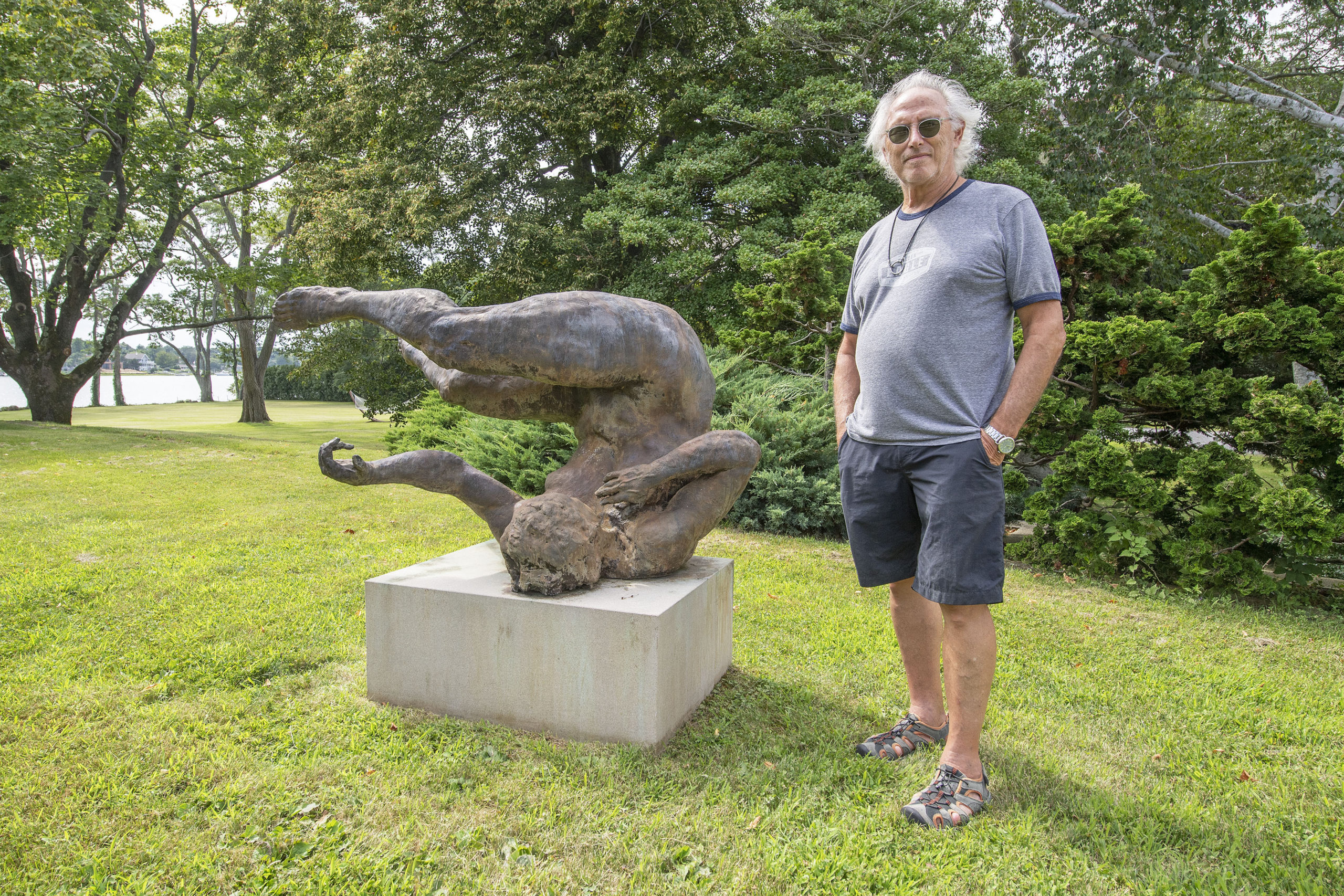Eric Fischl with 