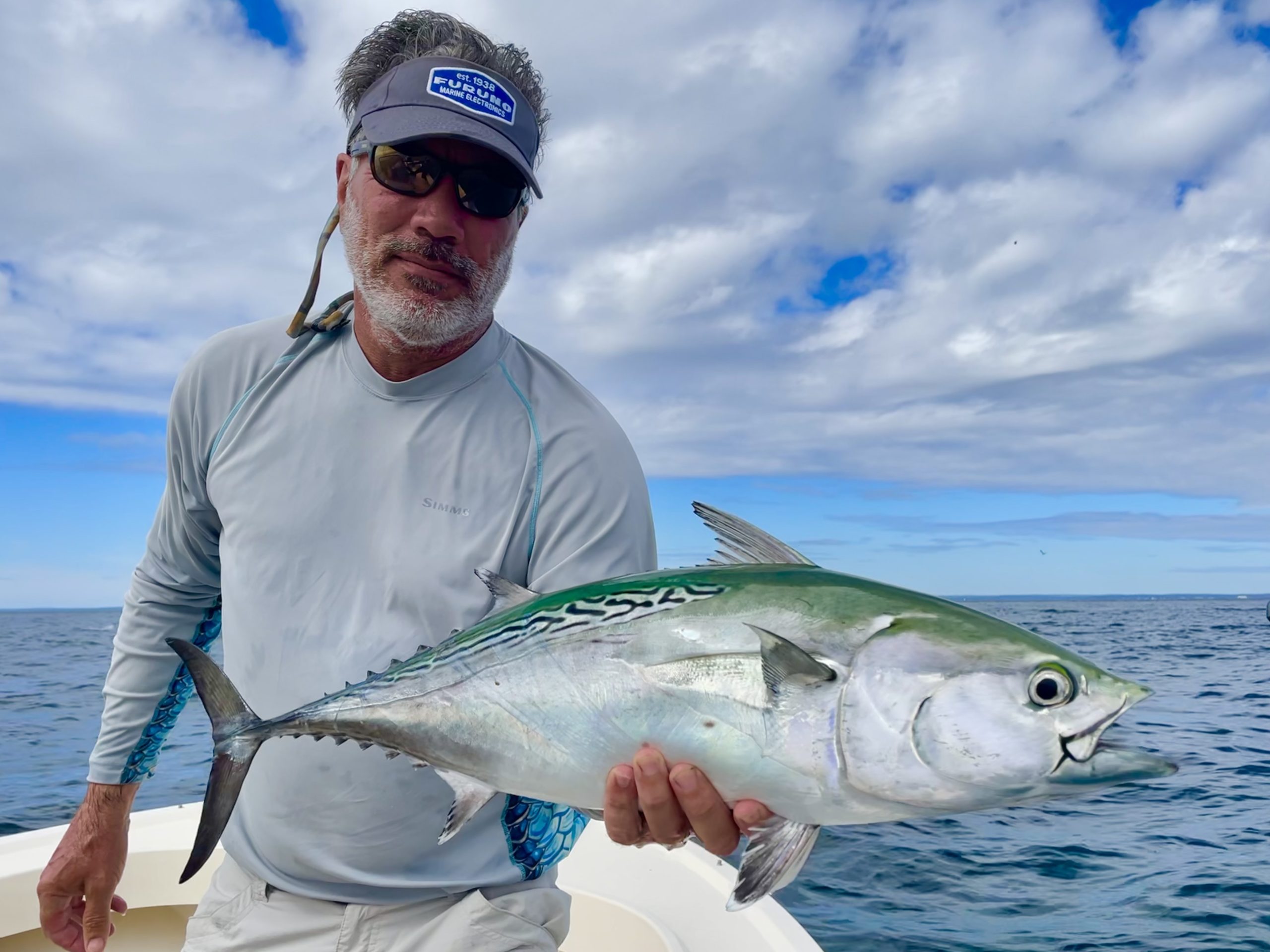 False albacore have been frustratingly hard to find for South Fork anglers this year. But Todd Richter found this one off East Hampton over the weekend.