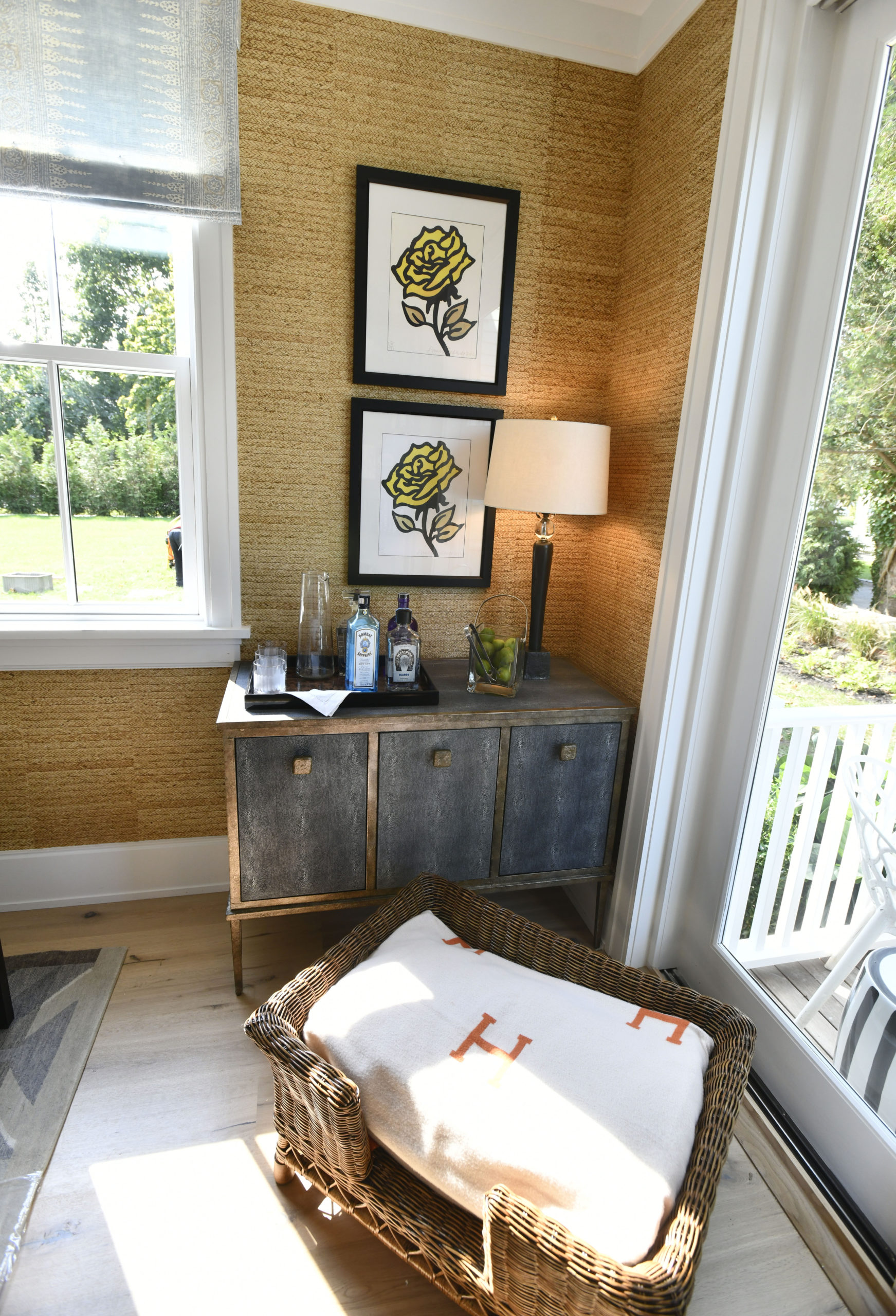 The 2021 Hampton Designer Showhouse on Wooley Street in Southampton Village.  DANA SHAW