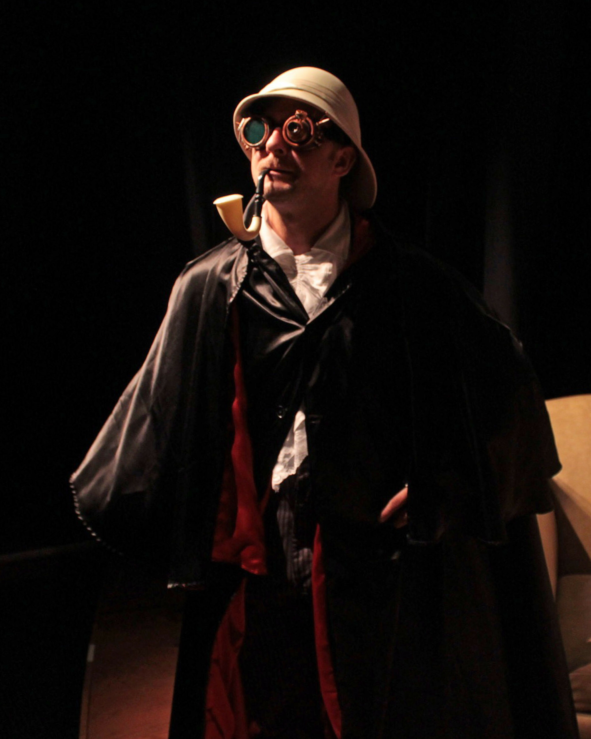 Tom Rosante in “Sherlock’s Secret Life” at SCC.