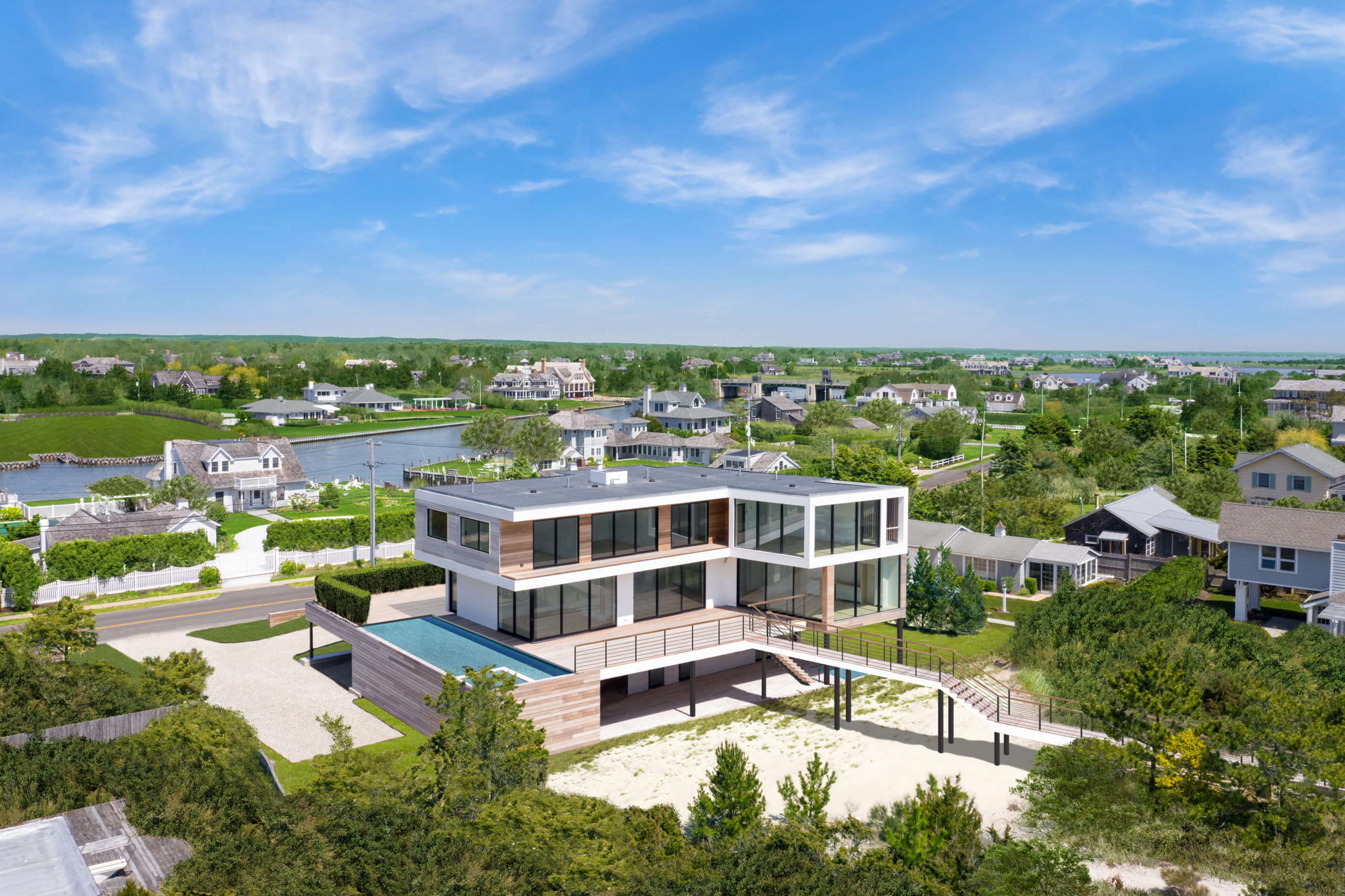 Dune Road Modern In Quogue Sells For 12.5 Million 27 East