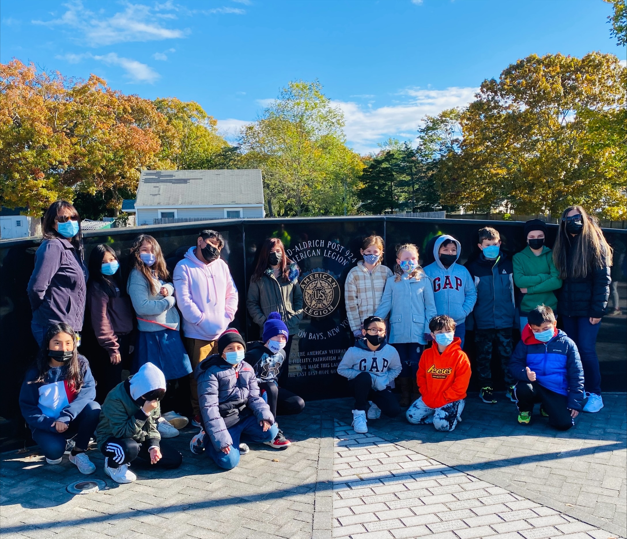 As part of their social studies curriculum, Hampton Bays Elementary School fourth grade students recently visited the American Legion Post 924. During the tour, the students heard from local veterans about their experiences in the military and why it’s important to honor veterans and thank the brave men and women who served and continue to serve.