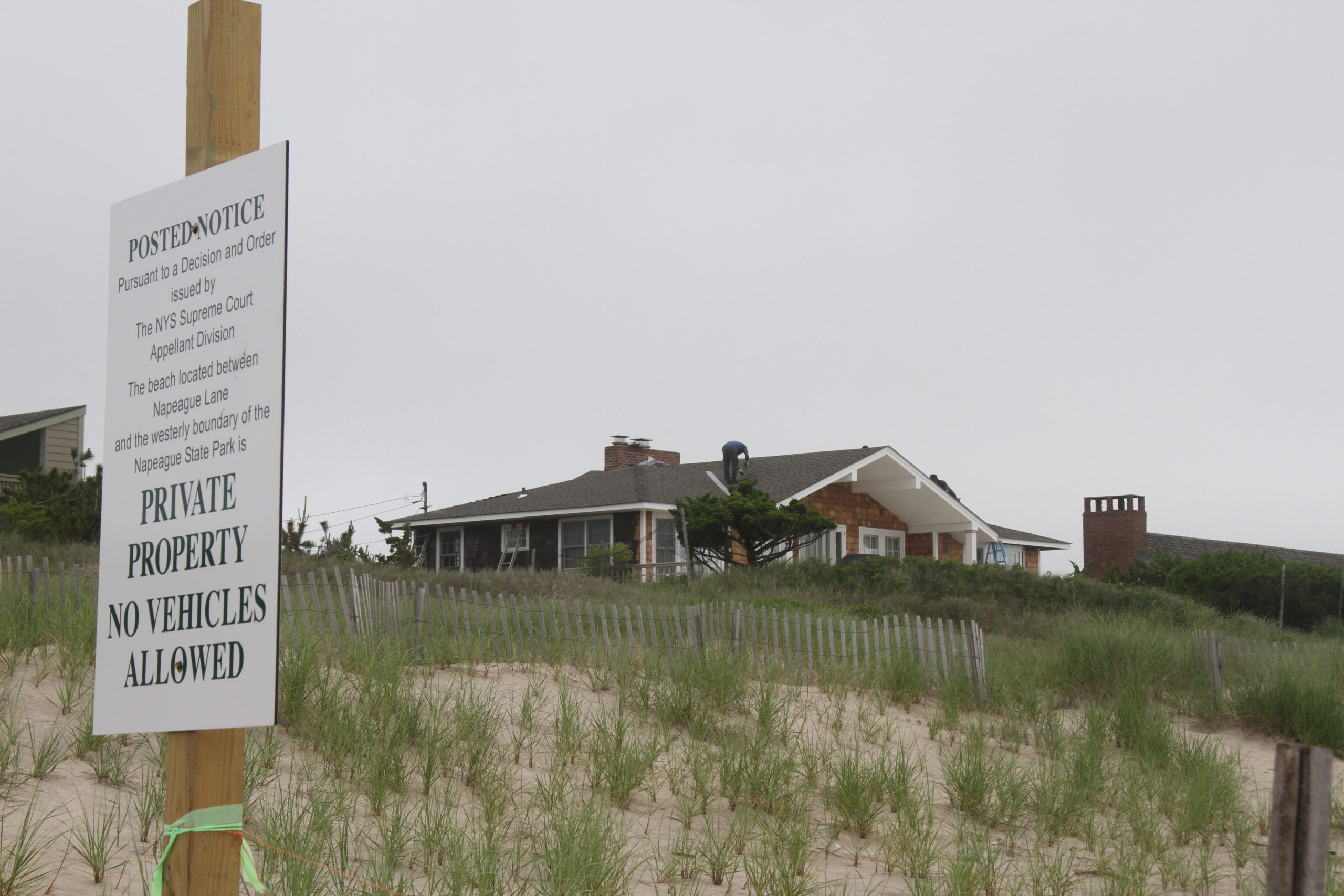 Beach access in East Hampton and Southampton was the topic of discussion at the most recent Press Sessions forum, on October 28.