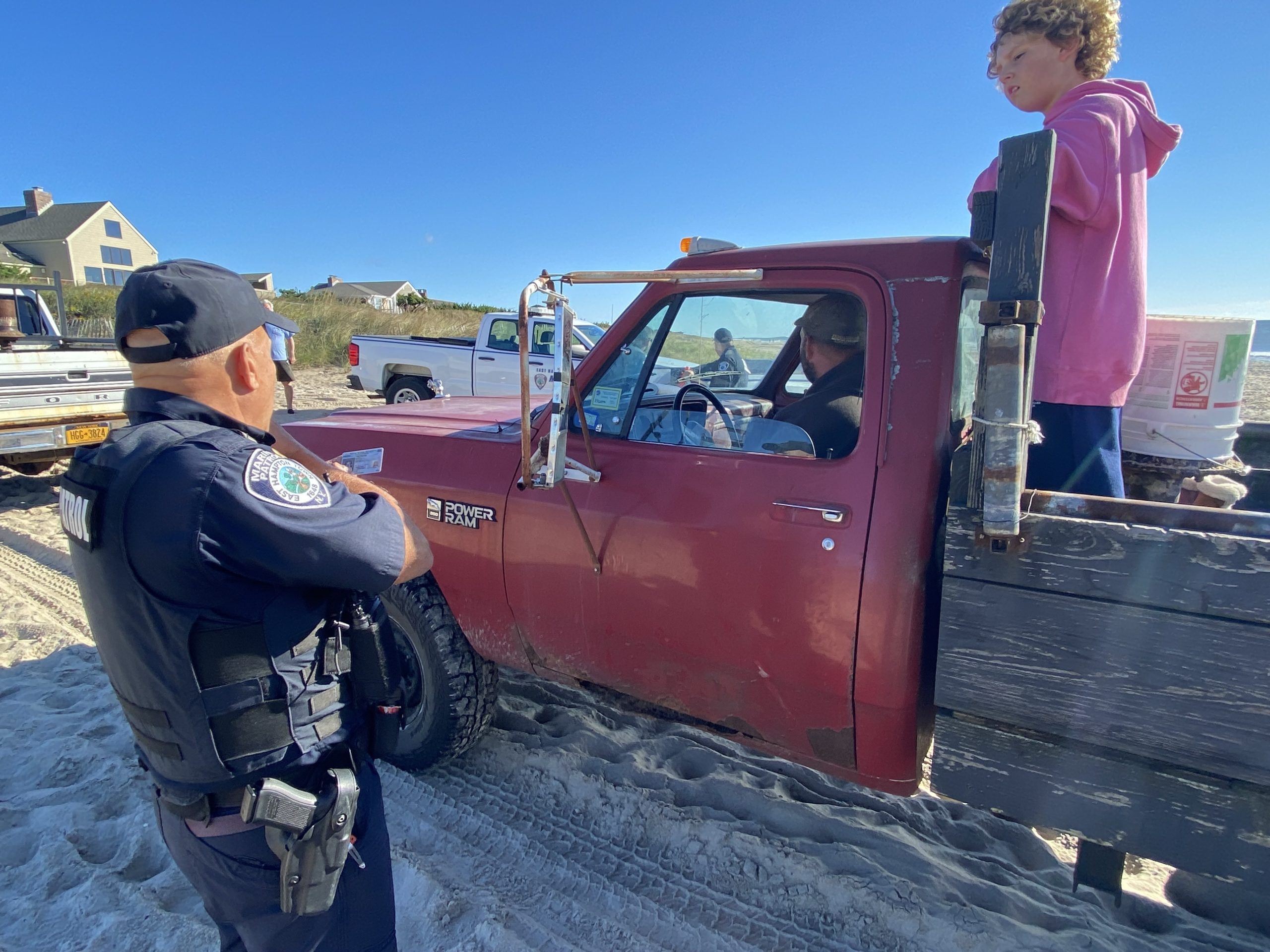 Town Police gave 14 summonses to fishermen in October for violating a court order to keep vehicles off an Amagansett beach. Now the town is asking a court lift that order, and declare the beach accessible for fishing and fishing related purposes.