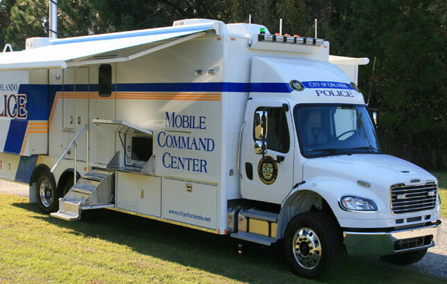 A Freitliner mobile emergency command vehicle like the one East Hampton Village plans to purchase.