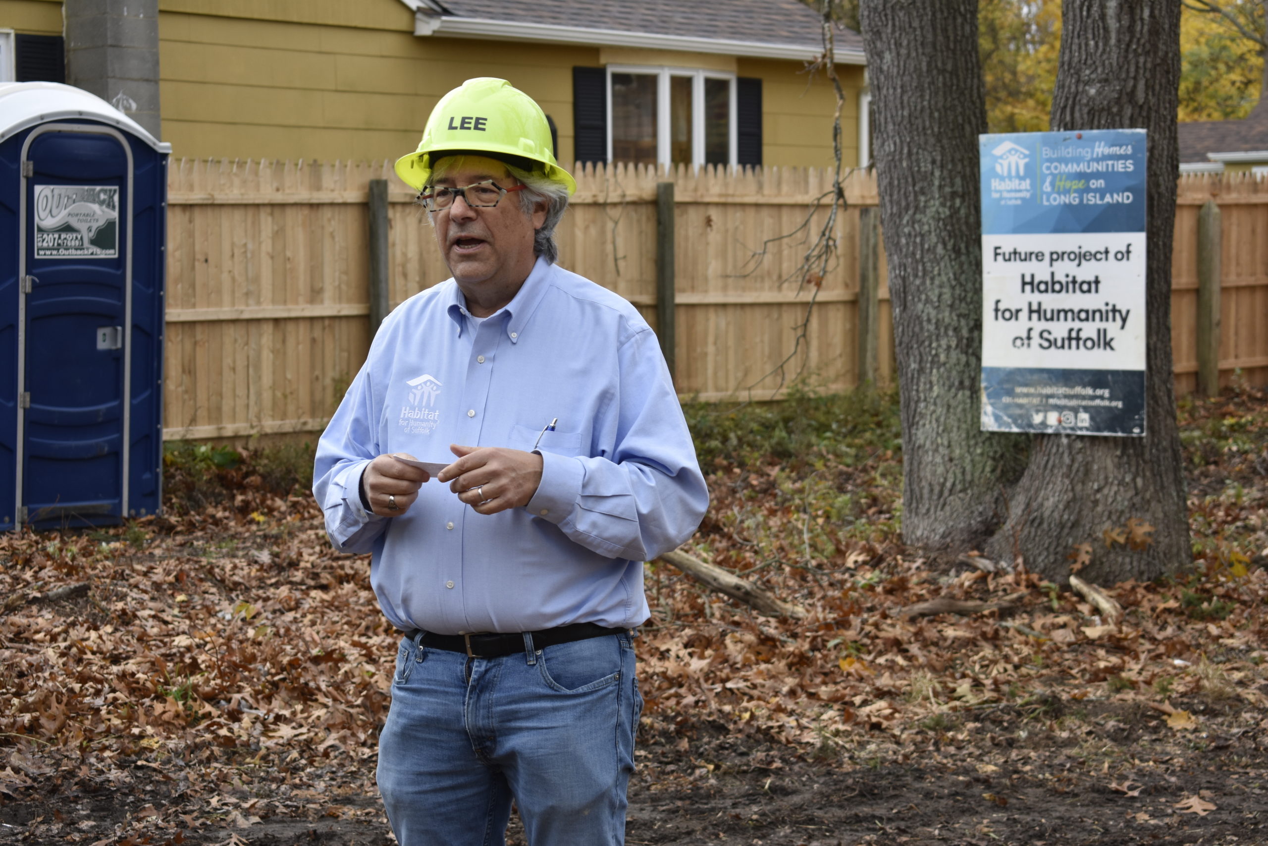 Lee Silberman, the executive director and CEO of Habitat for Humanity of Suffolk.