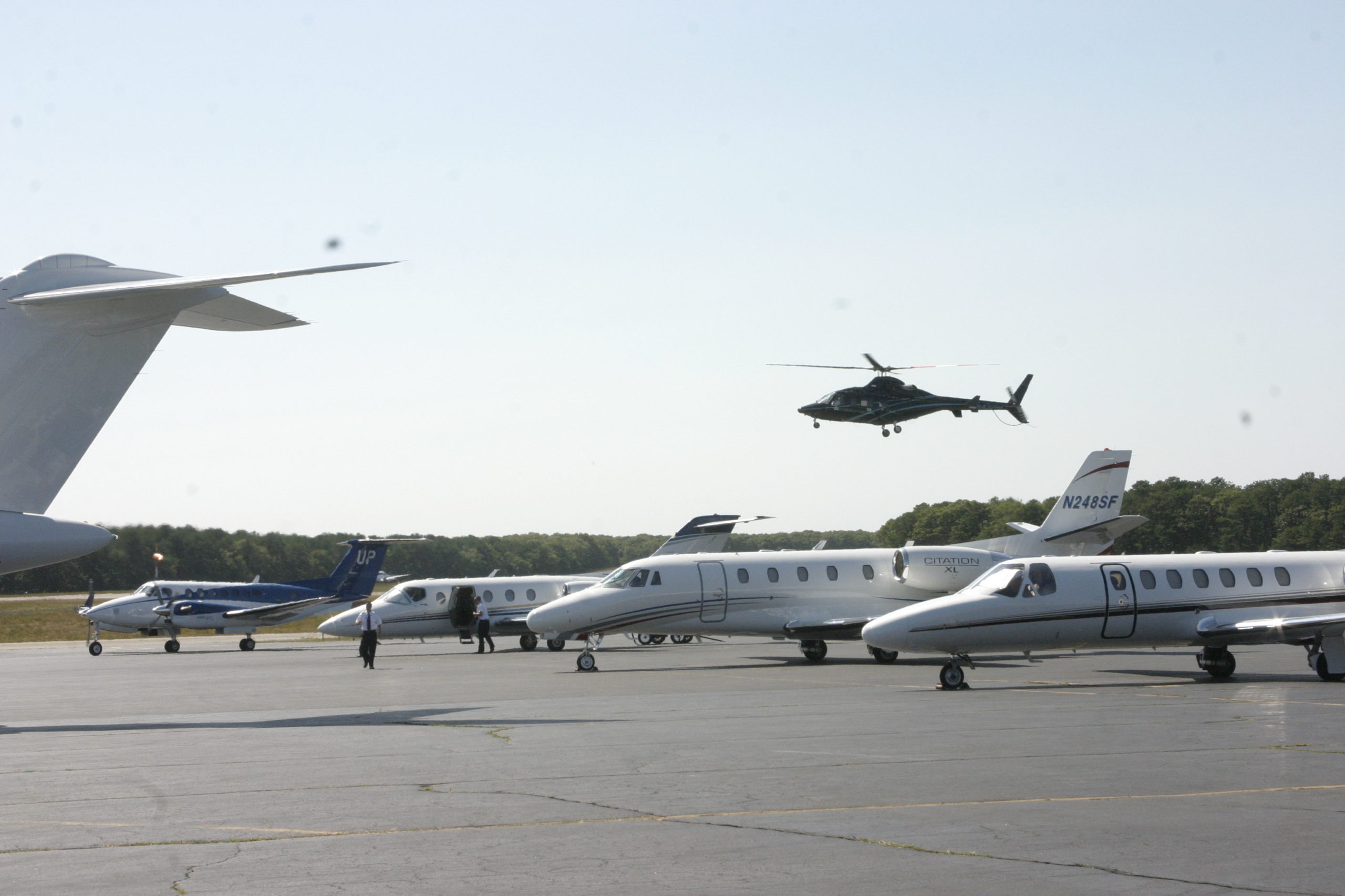 Flights by helicopters were still down, slightly, in 2021 compared to pre-pandemic levels but there were thousands more flights by jets, which could be targeted in new restrictions by East Hampton Town expected this winter.