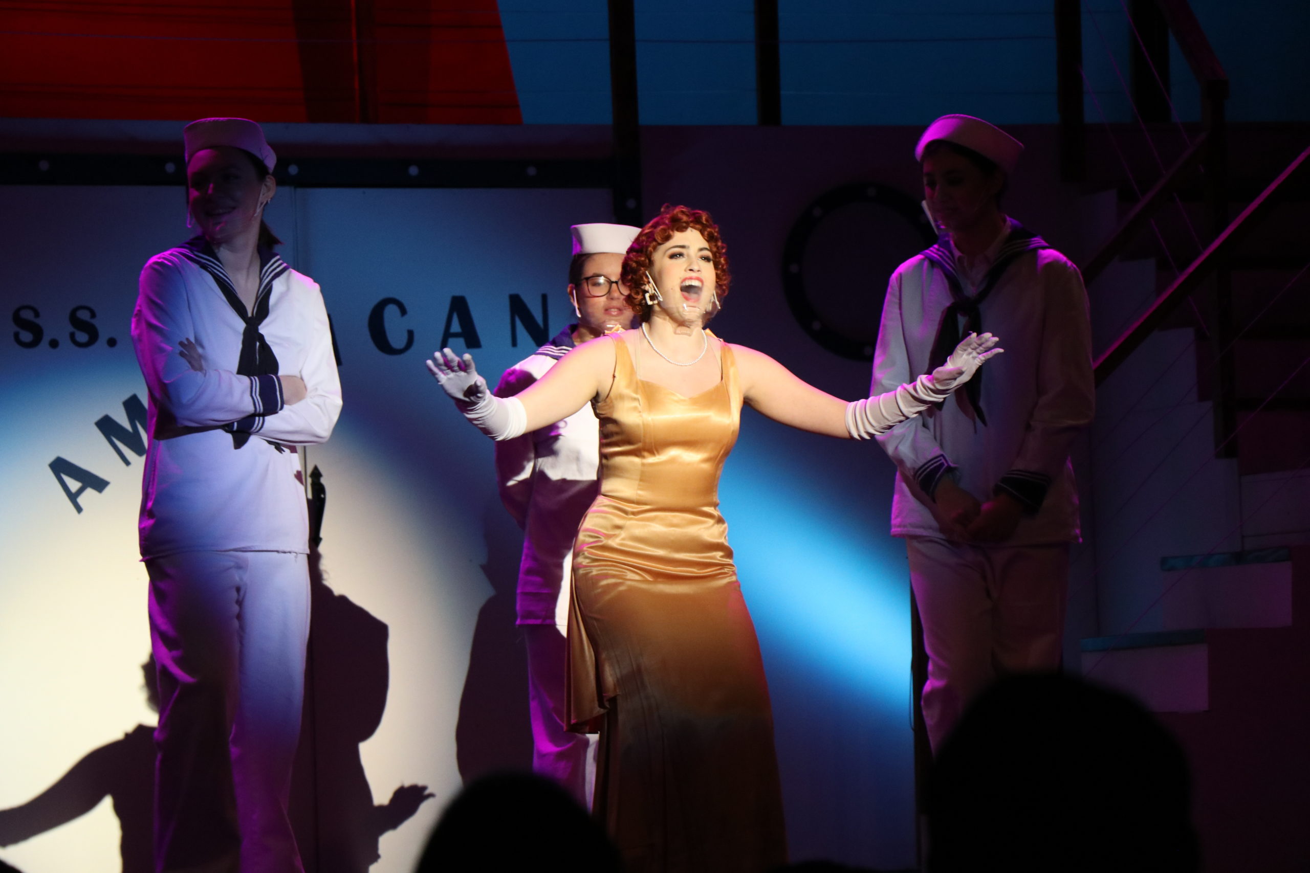 On January 21 and 22, the Teen Theatre Troupe of Westhampton Beach Performing Arts Center (WHBPAC) Arts Academy debuted the Cole Porter musical “Anything Goes.