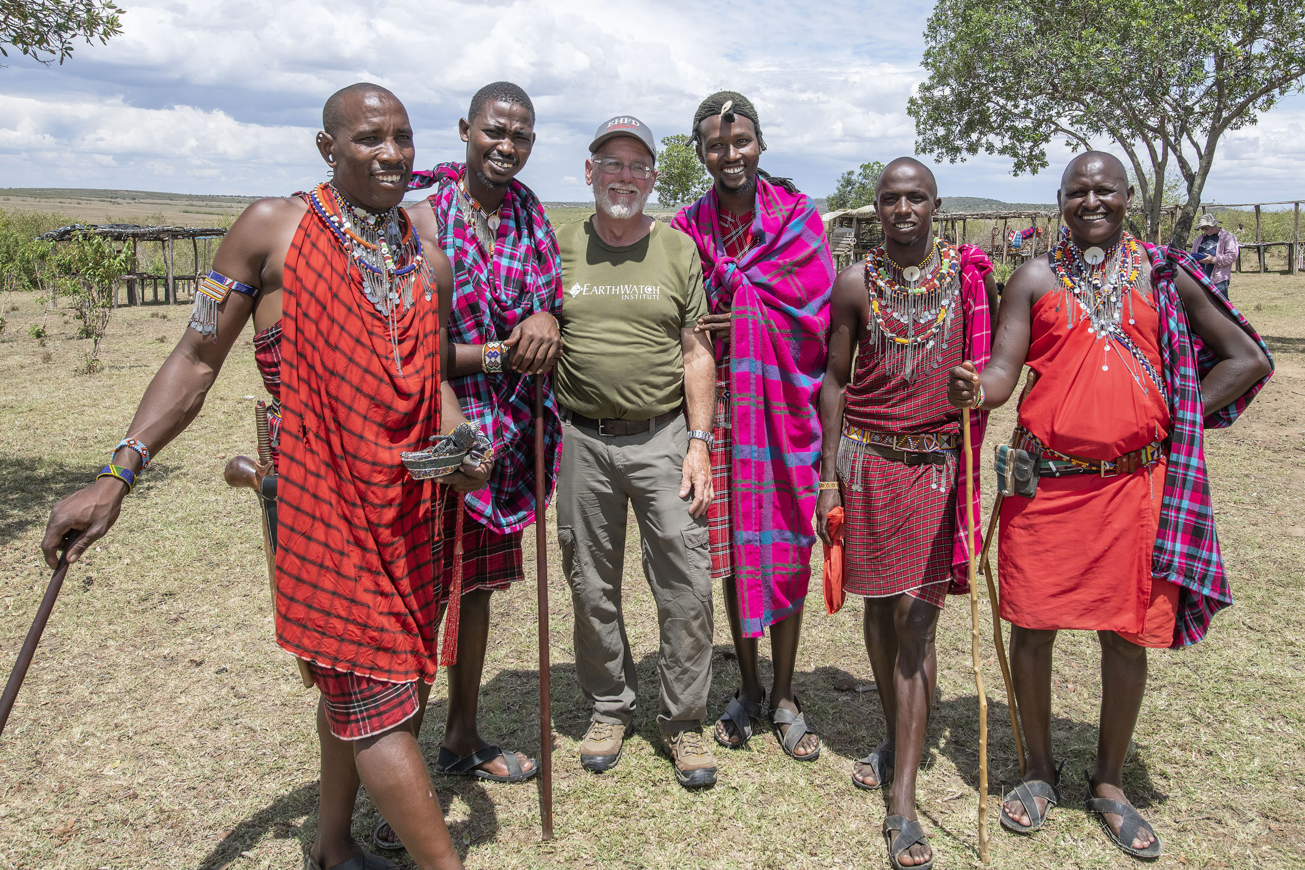 Michael Heller visited a traditional Masaai village in the Maasai Mara in Nairobi, Kenya.