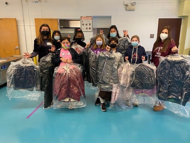 The Southampton Elementary School Student Council recently donated winter coats to Heart of the Hamptons. All of the coats were dry-cleaned for free bu Carolyn’s Good Ground Cleaners in Hampton Bays and will be
distributed to local families in need. “We are so proud of our students and the support of our school community in this worthwhile endeavor that fosters kindness, volunteerism and community service,” said student council advisers Lisa Carew with Annemarie Calogrias.