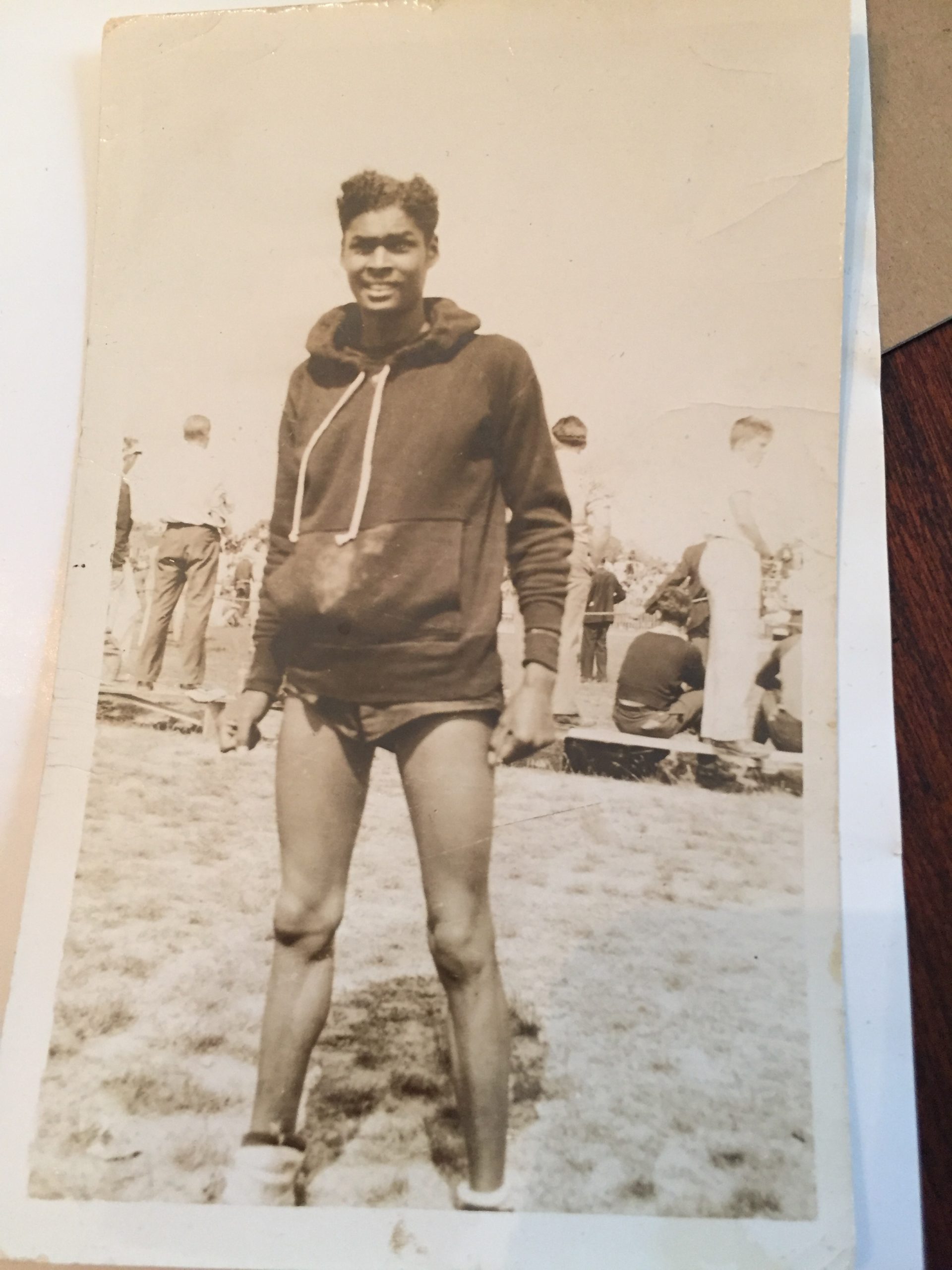 Lubin Hunter was the captain of the Southampton High School cross country team in 1936.