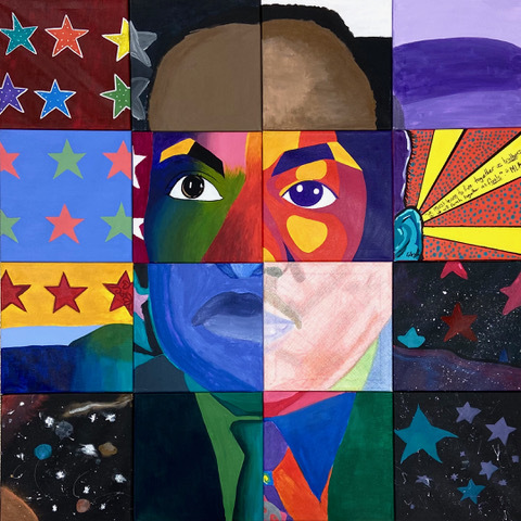 The Martin Luther King Jr. project created by Hampton Bays High School students.
