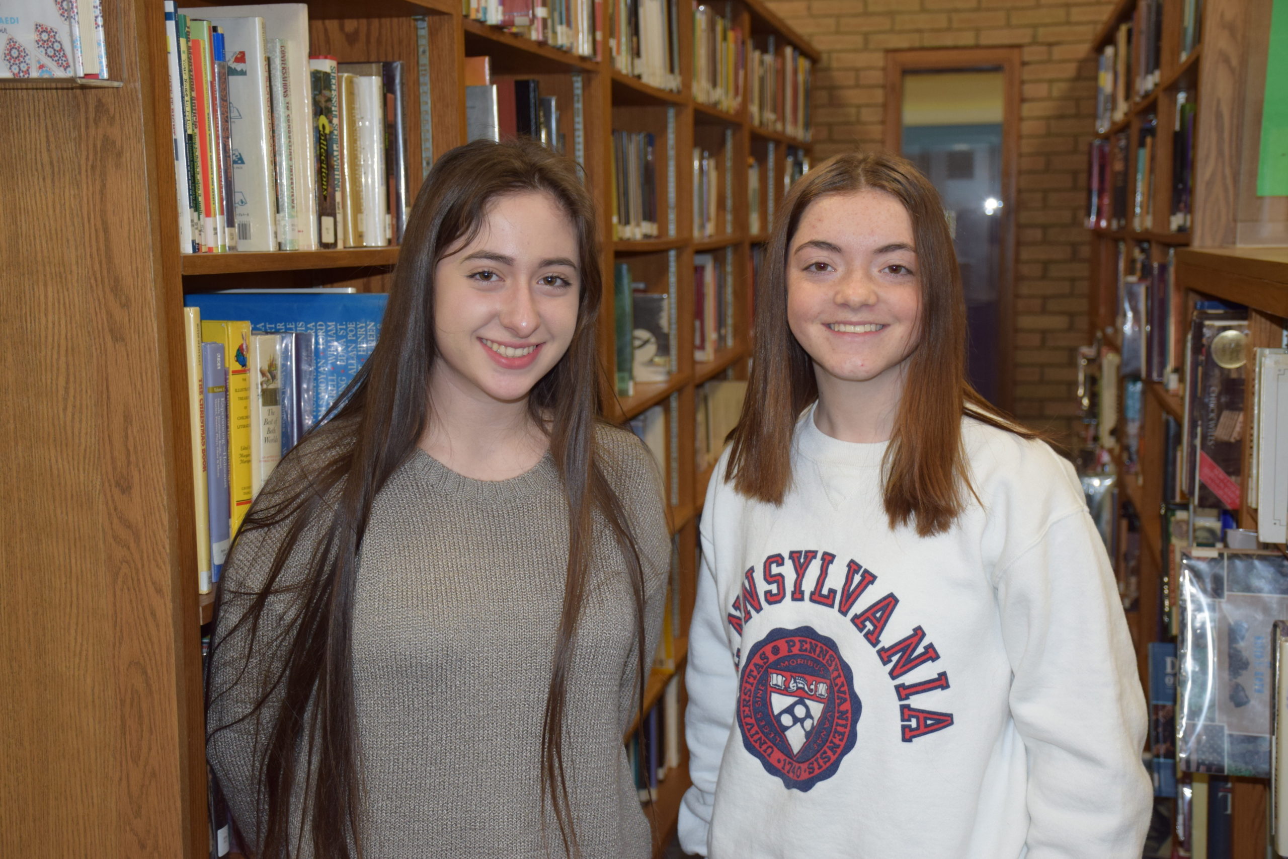 Hampton Bays High School has named Class of 2022 seniors Kristina Georges and Lily Simpson-Heavey as valedictorian and salutatorian, respectively.