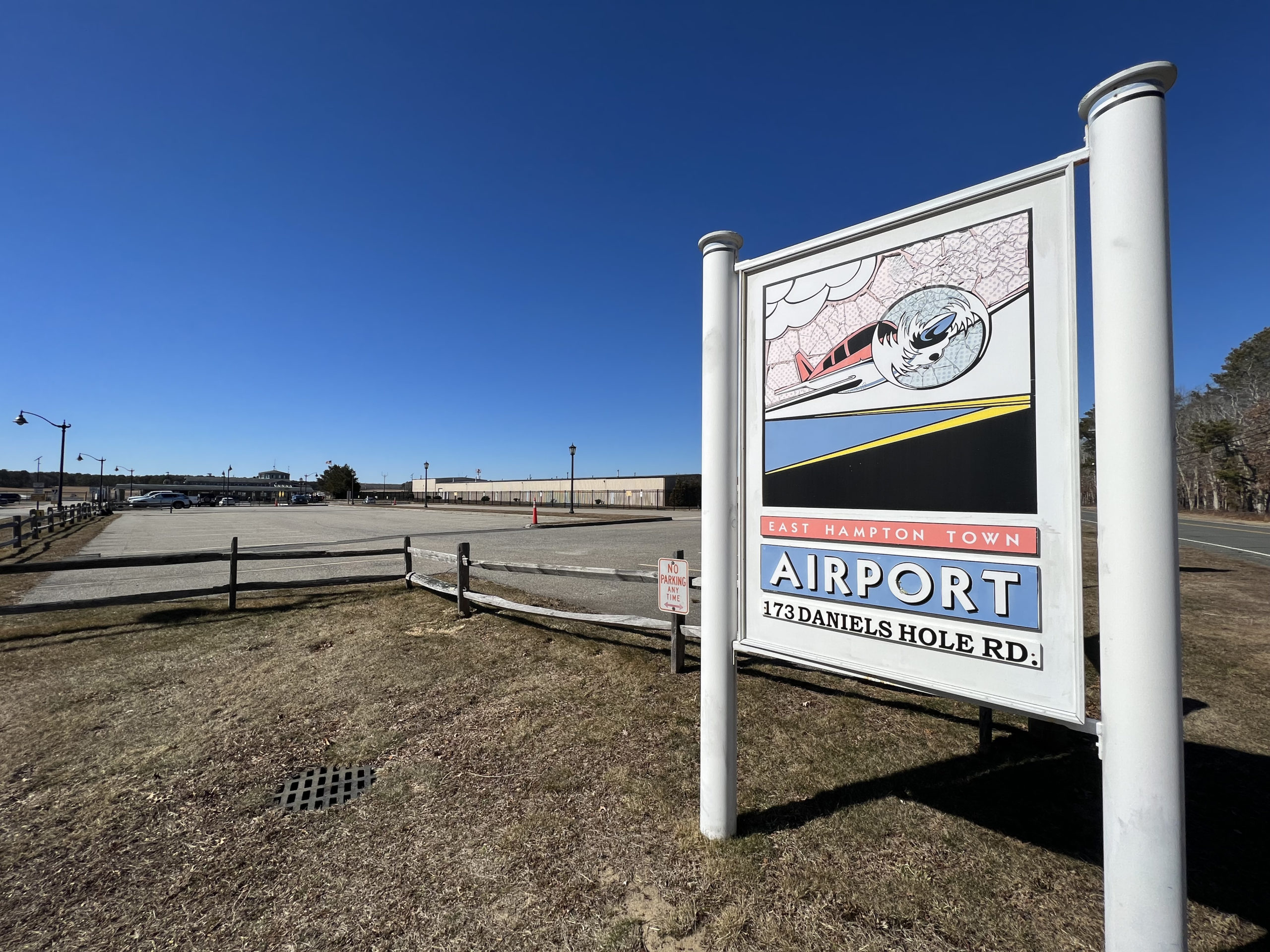 New rules set to be proposed by East Hampton Town on Tuesday would limit commercial helicopters and seaplanes to one flight per day and ban the largest private jets from the airport entirely. DANA SHAW